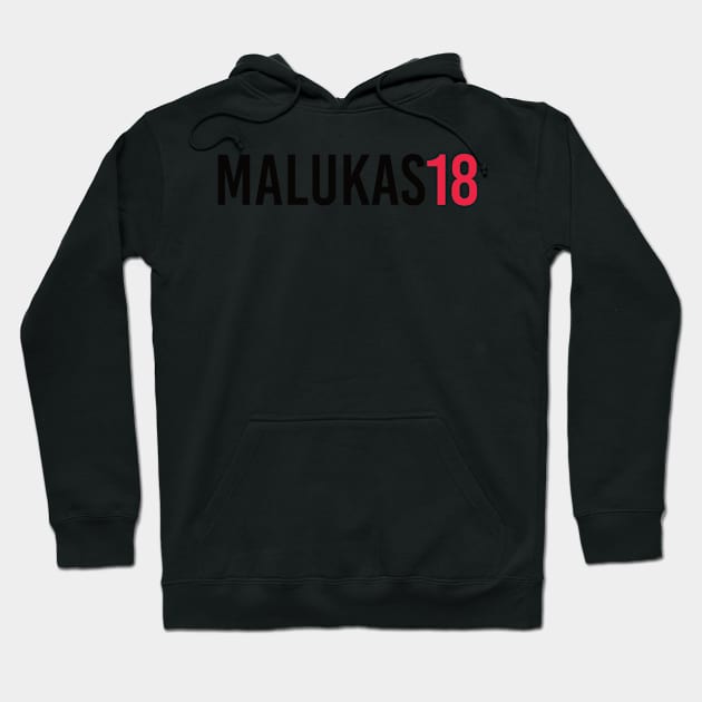 David Malukas 18 Hoodie by GreazyL